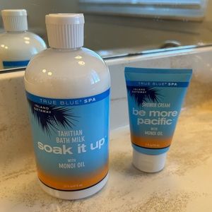 Bath & Body Works True Blue Spa Soak It Up & Be More Pacific